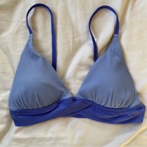 NWT Aerie Periwinkle Bikini Top